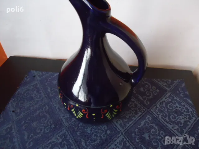 стара синя стомна, снимка 4 - Антикварни и старинни предмети - 48663663