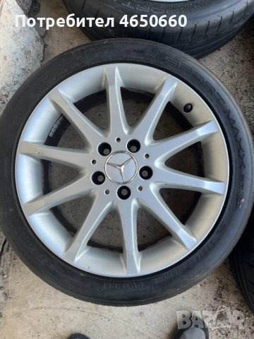 17 цолови алуминиеви джанти за Мерцедес, снимка 5 - Гуми и джанти - 52988569