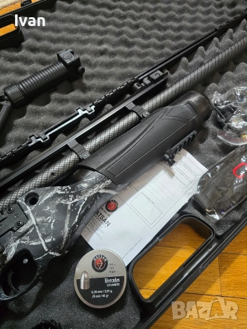 Hatsan Hercules Bully Long 6,35 PCP въздушна пушка, снимка 7 - Въздушно оръжие - 53090356