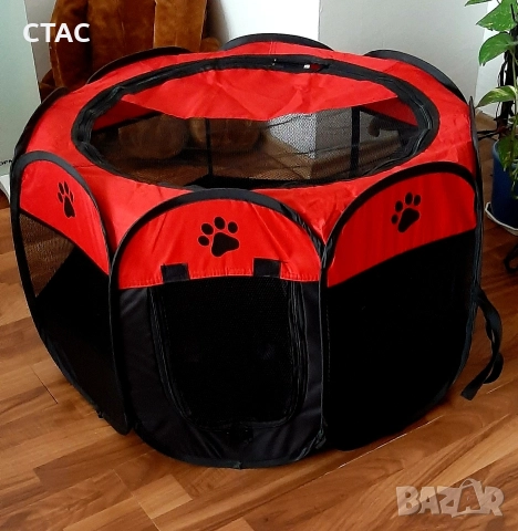 Нова,сгъваема кошара за куче,котка,заек , снимка 2 - За кучета - 52091738