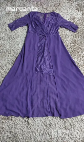 Елегантна рокля за повод за по-едри дами, р-р Хл, снимка 3 - Рокли - 48260856