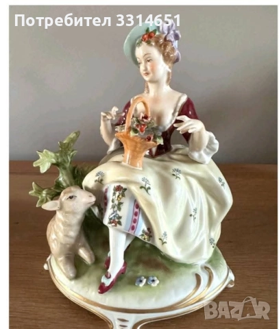 Изключителна порцеланова композиция 