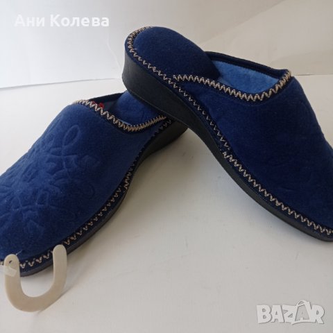 БГ пантофи ортопедични 36, сини, снимка 2 - Пантофи - 38339633