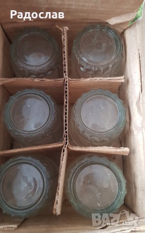 Продавам български чаши масивно стъкло, снимка 5 - Чаши - 35505234