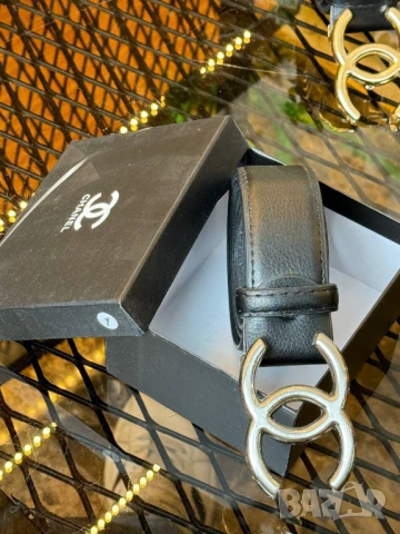 колани от естествена кожа в кутия  valentino garavani hermes guess chanel, снимка 18 - Колани - 50776378