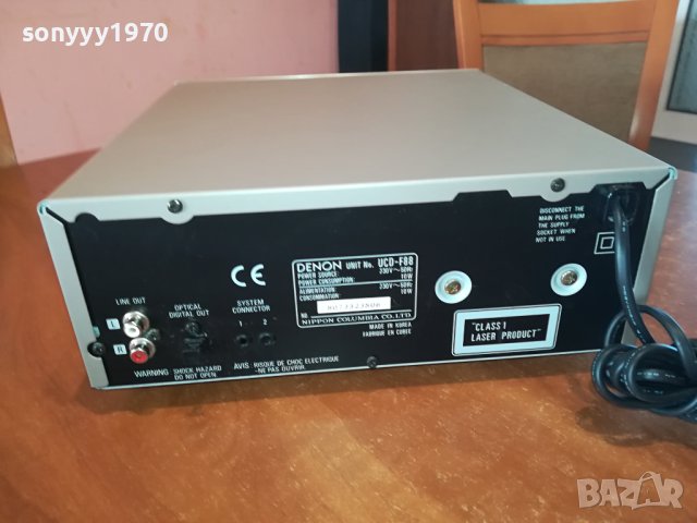 denon cd player-внос swiss 1412230814, снимка 7 - Ресийвъри, усилватели, смесителни пултове - 43405811