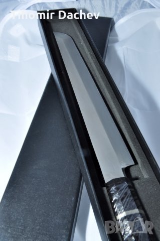 Нож едностранно заточване стомана VG10 + безплатна доставка, снимка 1 - Прибори за хранене, готвене и сервиране - 27721181