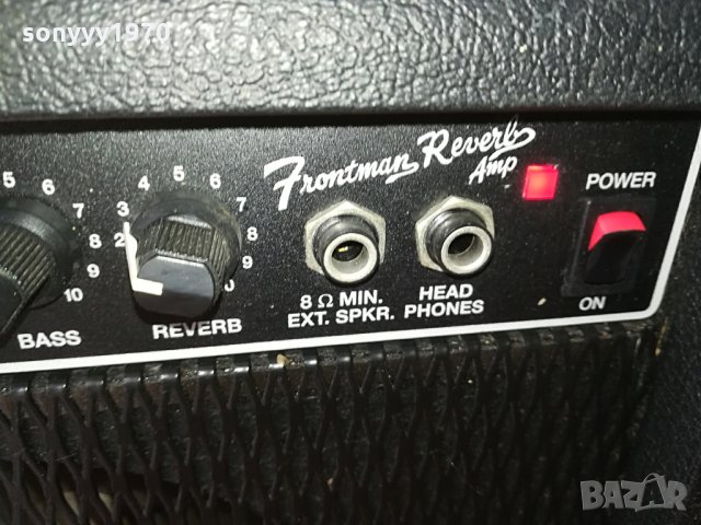 fender frontman reverb amplifier-внос germany-34х30х18см, снимка 13 - Ресийвъри, усилватели, смесителни пултове - 28337554