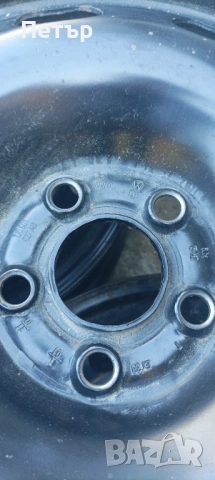 Оригинални джанти за Volkswagen 5 броя ,оригинална боя,без ръжди използвани са с гуми 195/65/15, снимка 7 - Гуми и джанти - 52477895