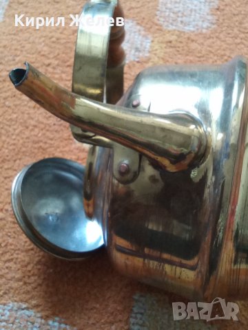 Чайник ALBANIA стар Бронзов РЪЧНА ИЗРАБОТКА 42533, снимка 16 - Колекции - 43785757