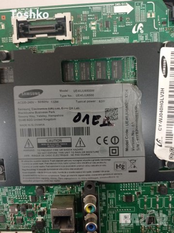 Main board BN41-02344D BN94-10164C TV Samsung UE40JU6500W, снимка 2 - Части и Платки - 35228673
