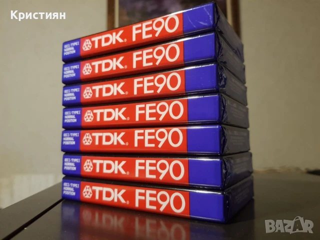 7 бр. нови аудио касети TDK FE90, снимка 2 - Декове - 51160895