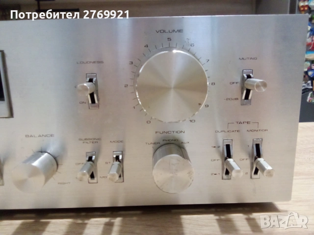 Усилвател Pioneer SA 708, снимка 3 - Ресийвъри, усилватели, смесителни пултове - 53051513