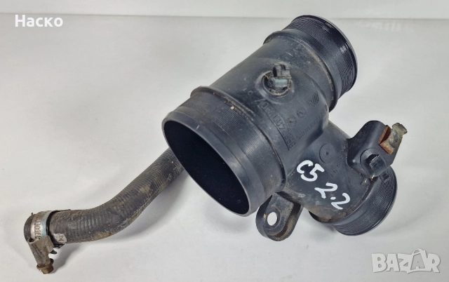 Тръба Тръби Въздух Турбо Фланец Ситроен Ц5 Citroen C5 Пежо 407 607 Peugeot 2.2 HDI 9682489380, снимка 2 - Части - 52562855