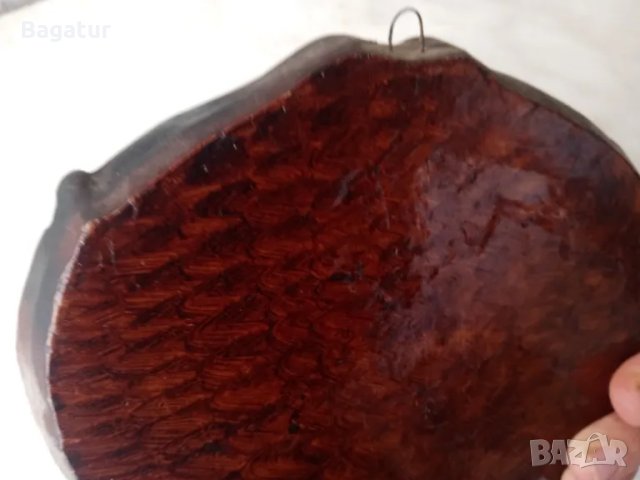 Стенен панел,глинено пано, изглед град,барелеф, снимка 2 - Антикварни и старинни предмети - 48271925