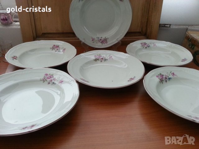 Стар български порцелан чинии