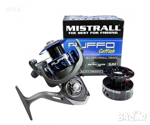 Макара за сом Mistrall Ruffo Catfish 8000 мощна предавка за трофеи