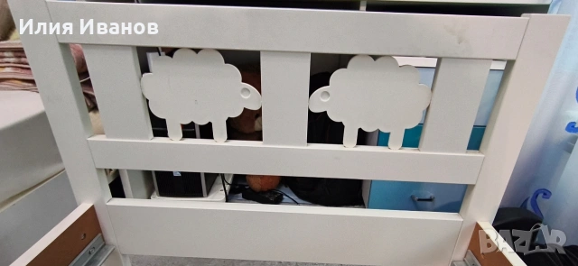 Детско легло KRITTER с размер 177x165 см., снимка 2 - Мебели за детската стая - 53218616