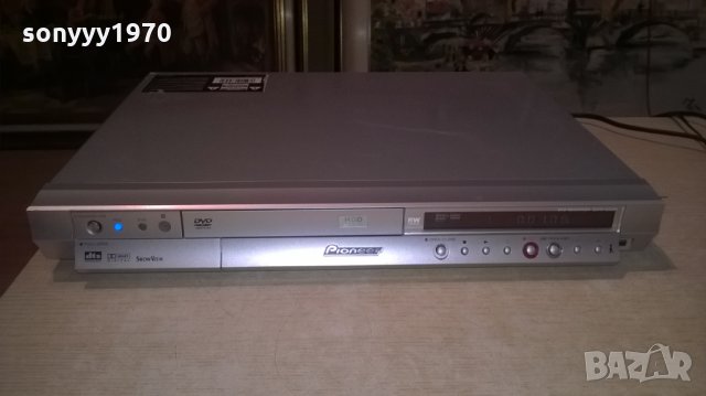 pioneer dvr-520h-s dvd & hdd made in uk-внос швеция, снимка 3 - Плейъри, домашно кино, прожектори - 26952347