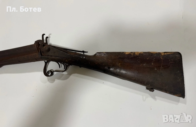 Стара щифтова пушка, снимка 6 - Антикварни и старинни предмети - 52816955