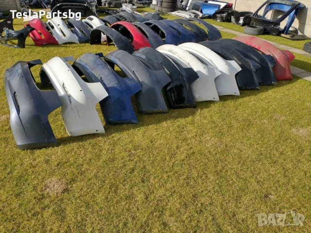Продавам кузовни части к Tesla капак, броня, фарове, калници, стъкла, снимка 6 - Части - 53291251