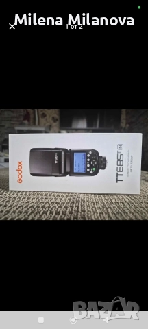 Godox светкавица и синхронизатор