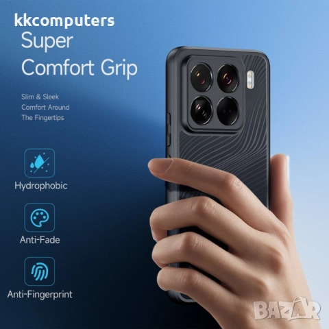 DUX DUCIS Aimo Калъф + Скрийн Протектор за Xiaomi 15 Pro – Черен, Удароустойчив, снимка 4 - Калъфи, кейсове - 51496837