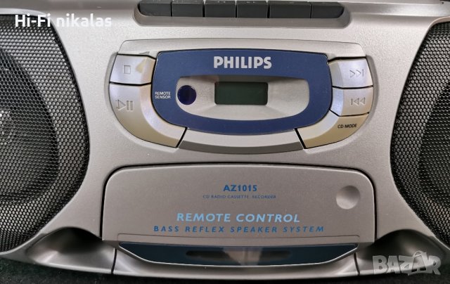 FM стерео радио CD player PHILIPS AZ1015, снимка 4 - Радиокасетофони, транзистори - 43623467