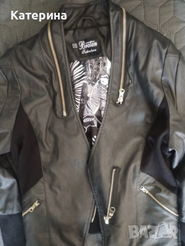 Кожени якета, рокля и клин от естествена кожа, снимка 15 - Якета - 32974471