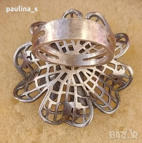 Три различни модели / Винтидж / Масивен дизайнерски сребърен пръстен проба 925 и Житен клас , снимка 17 - Пръстени - 42988584