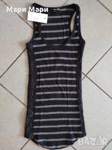 Потник от рипс с кант от дантела, снимка 2 - Потници - 28370811