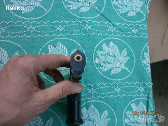 Стар пистолет  запалка, снимка 3 - Антикварни и старинни предмети - 49659149