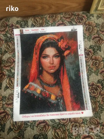 Продавам гоблен с маниста 