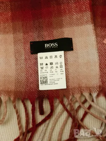 BOSS вълна и кашмир оригинален шал, снимка 2 - Шалове - 47793202