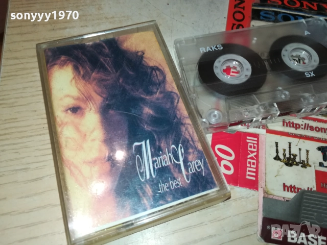 MARIAH CAREY 1209251057, снимка 3 - Аудио касети - 51687964