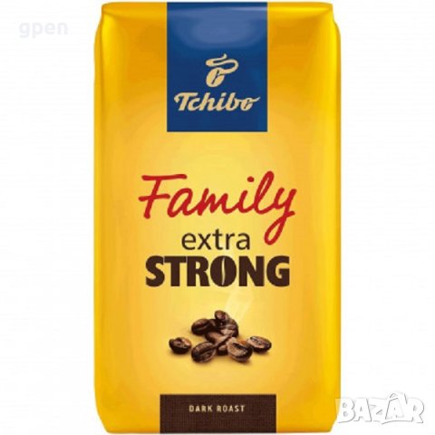 Kaфе Tchibo Family Extra Strong на зърна - 1 кг