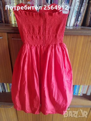Продавам червена рокля, снимка 4 - Рокли - 28648314