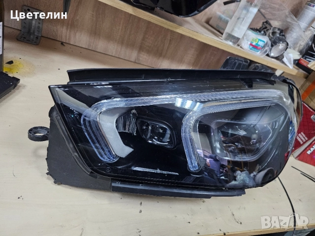Ляв фар за Mercedes GLE W167 Multibeam lqv far мерцедес гле 167, снимка 4 - Части - 51859838