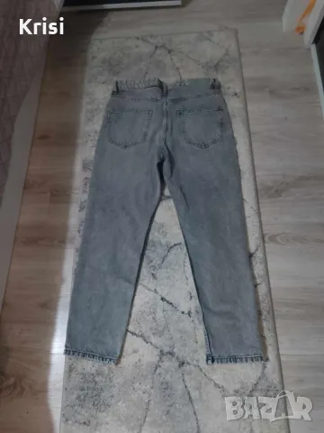 Дамски дънки MOM FIT с висока талия, снимка 2 - Дънки - 50426824