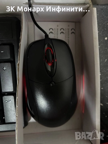 Клавиатурата и мишка за компютър ISY Wired Desktop set, снимка 4 - Клавиатури и мишки - 51751727