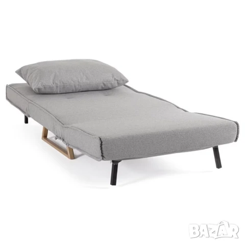 3-в-1 разтегателен фотьойл-легло и възглавницa, сгъваем единичен, снимка 2 - Дивани и мека мебел - 51110009