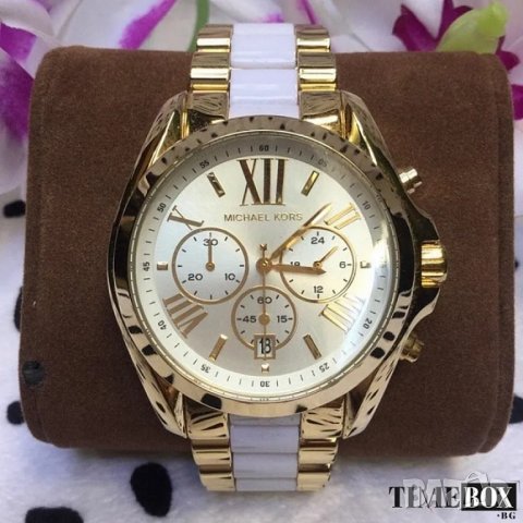 Michael Kors MK5743 Bradshaw Chronograph. Нов дамски часовник, снимка 3 - Дамски - 38811175