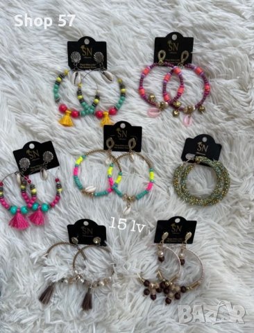 Бижута Огърлица Гривна Обеци, снимка 3 - Бижутерийни комплекти - 38057896