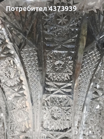 Фруктиера от оловен кристал, снимка 3 - Аксесоари за кухня - 52976252