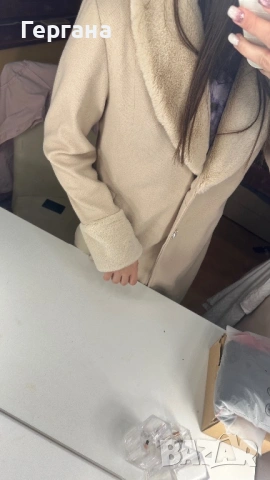 Стилно пухкаво палто, снимка 3 - Палта, манта - 53154687