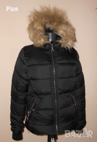 Елегантно зимно яке Bershka, снимка 5 - Якета - 50676435