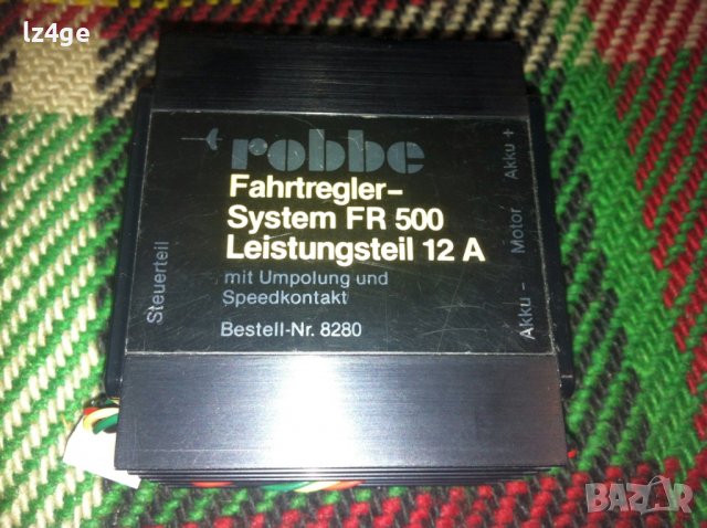 Robbe Fahrtregler System fr 500 Leistungsteil 12A, снимка 4 - Дронове и аксесоари - 37826549