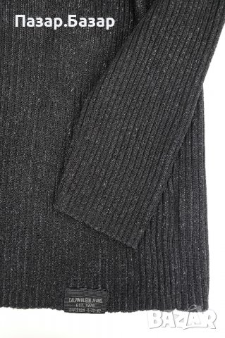 Calvin Klein Slim Fit Оригинален Пуловер Блуза L-XL, снимка 5 - Пуловери - 38752530