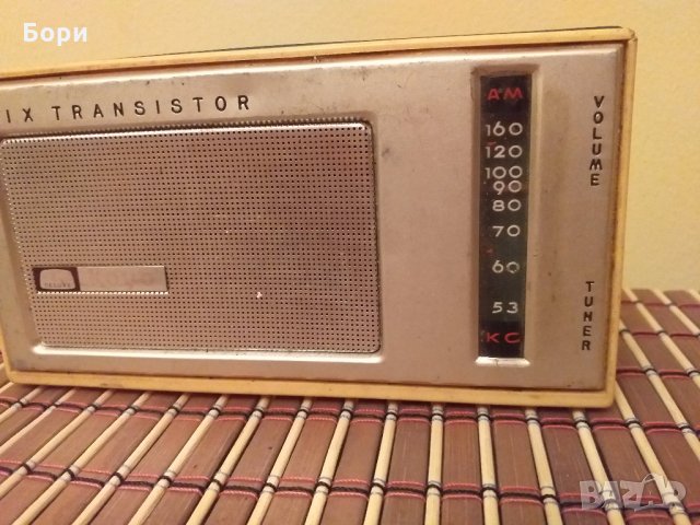 SIX TRANSISTOR 1964 JAPAN, снимка 2 - Радиокасетофони, транзистори - 27395639