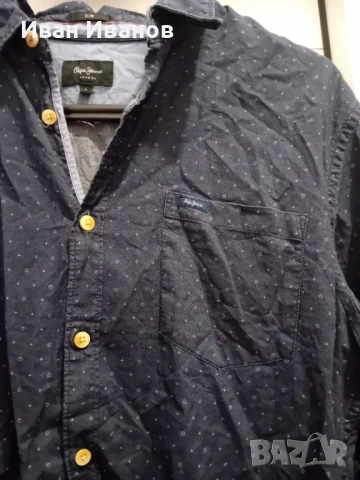 Оригинална мъжка риза Pepe Jeans, снимка 11 - Ризи - 50669576